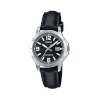 Casio naiste kell LADY DATE, LEATHER - BLACK (Ø 35mm)