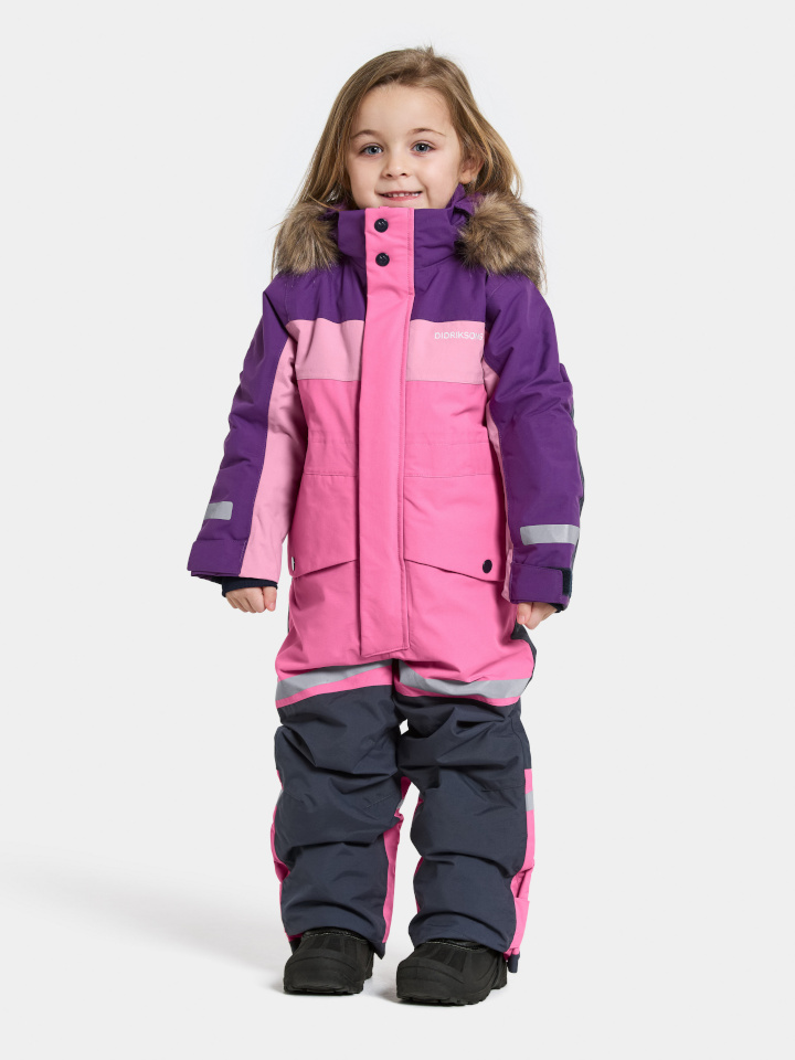 Didriksons Kombekas Bjärven 4 roosa/lilla - suurus 130