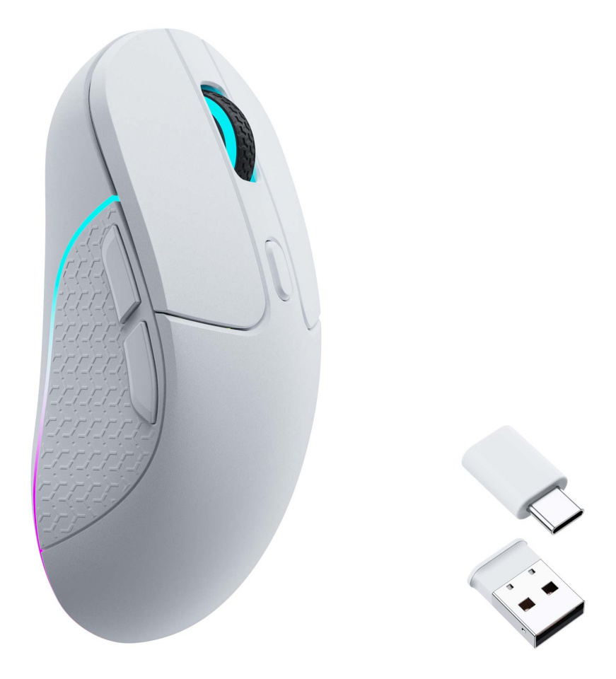 Keychron hiir Keychron M3 (1000Hz) valge Wireless Mouse