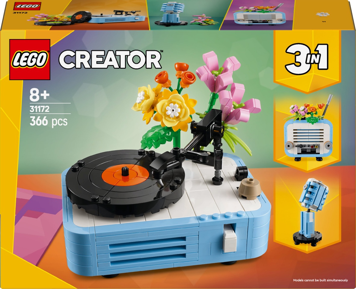 LEGO klotsid Creator 31172 - Record Player with Flowers