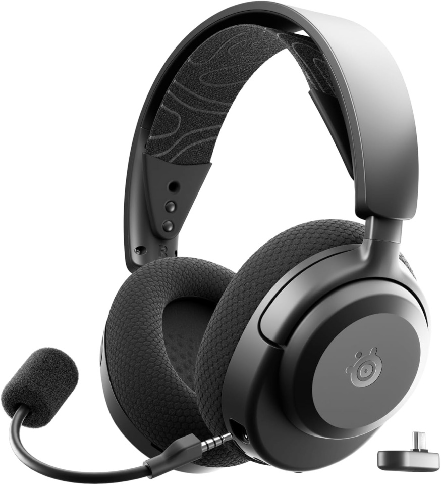 Steelseries kõrvaklapid juhtmevaba Wireless Nova 3P, must