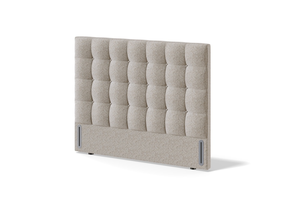 Sleepwell voodiots RED/BLACK BLOCKELIS, 121x14x126.5cm