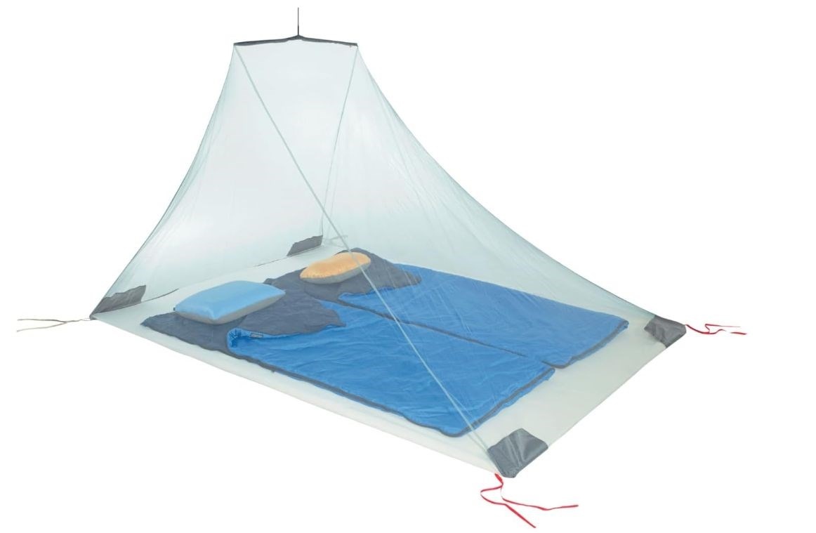 Cocoon putukavõrk MNC2 camping mosquito net Pyramid mosquito net roheline