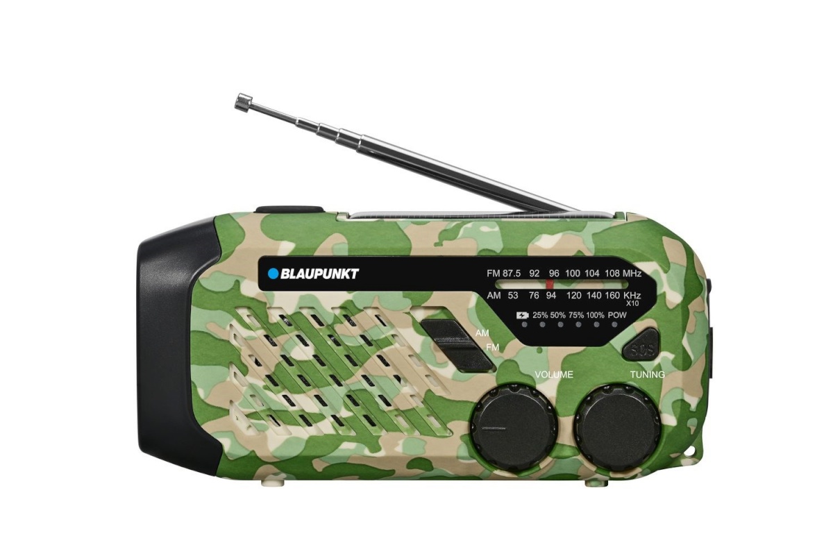 Blaupunkt raadio alarmowe ER10GC, roheline camo