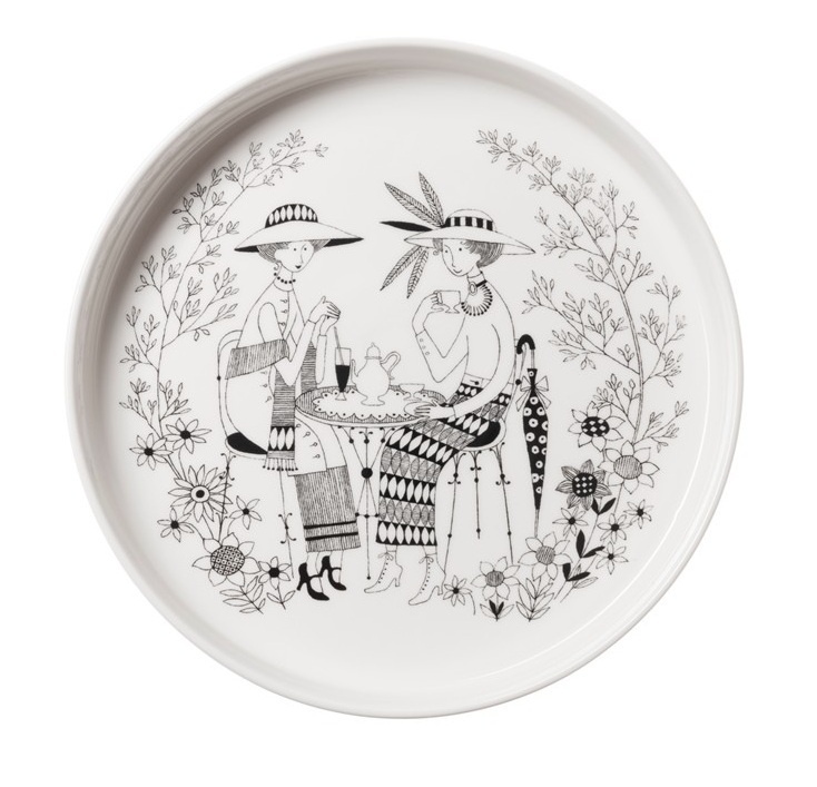 Arabia Emilia pirukavorm, 28cm