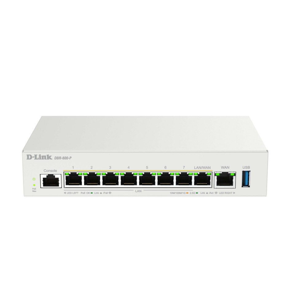 D-link ruuter DBR-600-P/E Business PoE Router