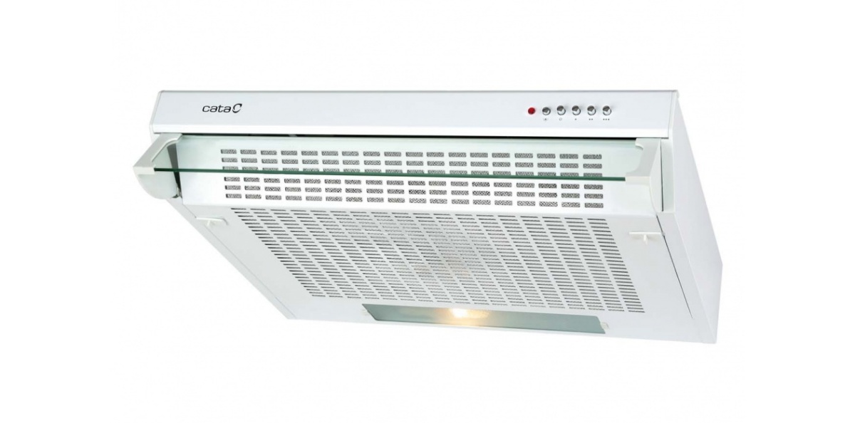 Cata õhupuhasti Hood F-2060 Convential, 60 cm, 110 m³/h, valge, C, 68 dB