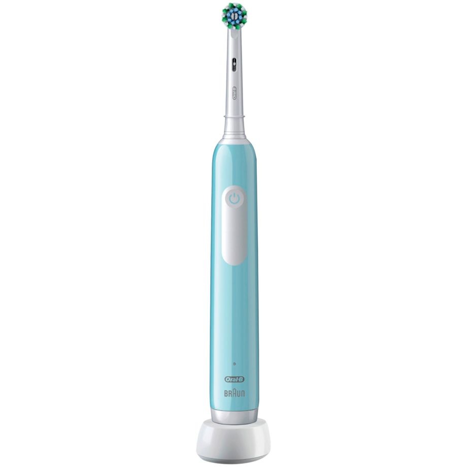 Braun elektriline hambahari Oral-B Pro 1 Cross Action, helesinine