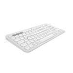 Logitech klaviatuur Pebble Keyboard 2 US (W), valge
