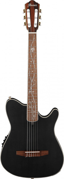 Ibanez elektrikitarr TOD10N-TKF Tim Henson Signature Akustiline kitarr, Läbipaistev Black Flat