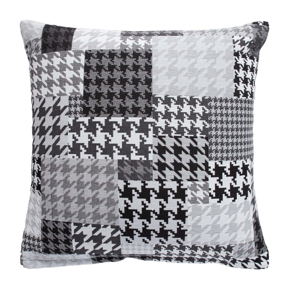 H4Y padi Holly, 45x45cm, must/valge