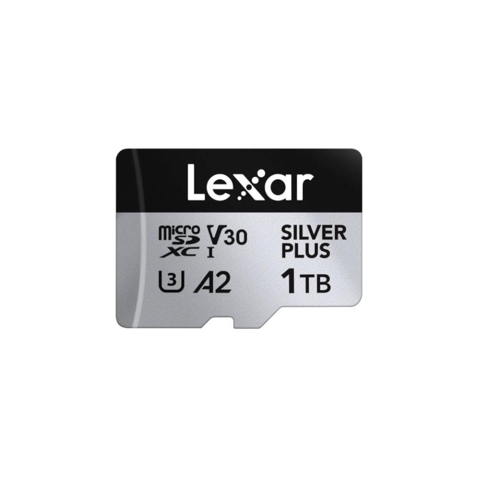 Lexar mälukaart microSD 1TB C10 A2 U3 V30 205/150MB/s hõbedane Plus