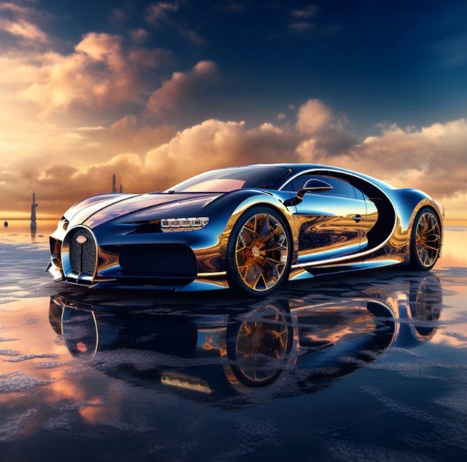 Norimpex Diamond Mosaic - Bugatti Car