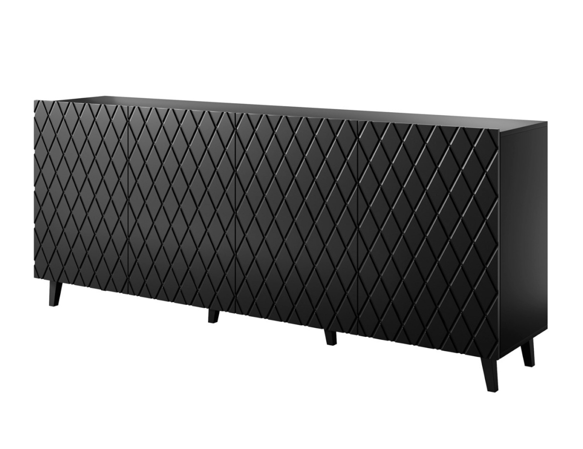 Cama Meble puhvetkapp ASTI chest of drawers 200x42x82 must matt