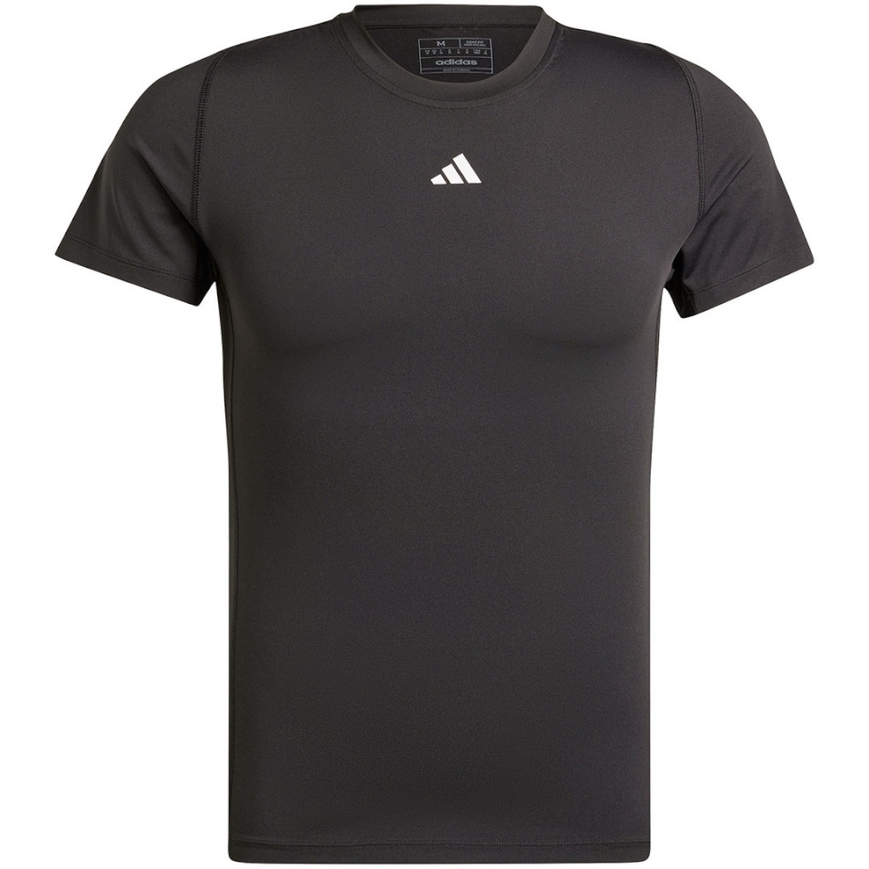 Adidas Teamwear T-särk meestele Techfit Aeroready Short Sleeve must IS7606 suurus XXL