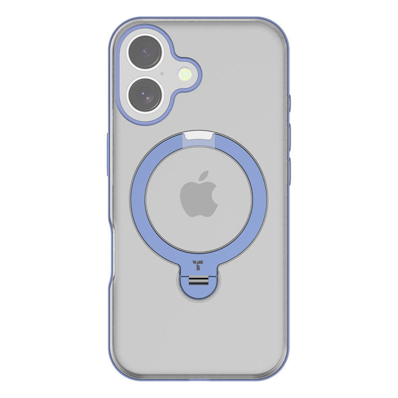 Torras kaitsekest Ostand Spin Case for iPhone 16 (sinine)