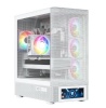 MODECOM korpus PC case Volcano AQ500 ARGB MIDI valge