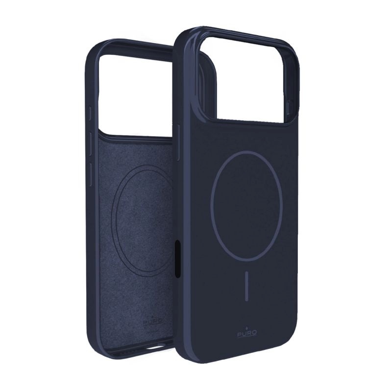 Puro Pulse iPhone 17 Pro Polycarbonate Protective Case - Dark Blue sinine / iPhone 17 Pro