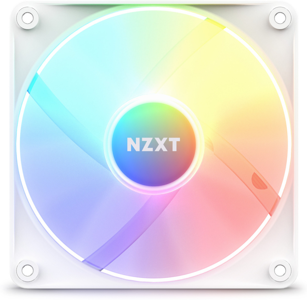 NZXT F120 RGB südamik, 120 mm, valge