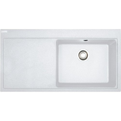 Franke valamu 114.0477.021 MTG 611, polaarvalge, kauss paremal