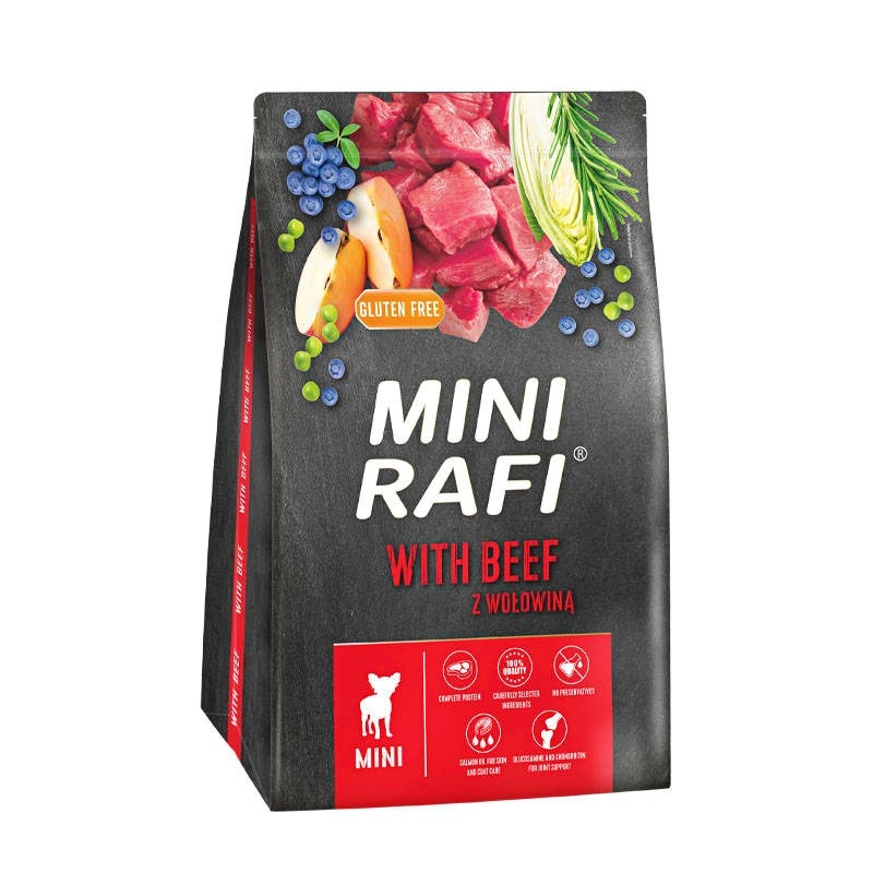 Dolina Noteci kuivtoit koerale RAFI Mini with Beef, 3kg