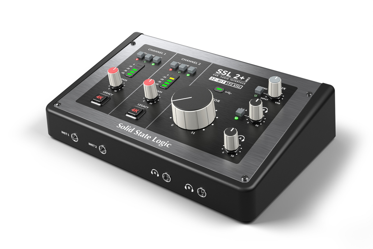 Solid State Logic 2+ MKII USB-heliliidese