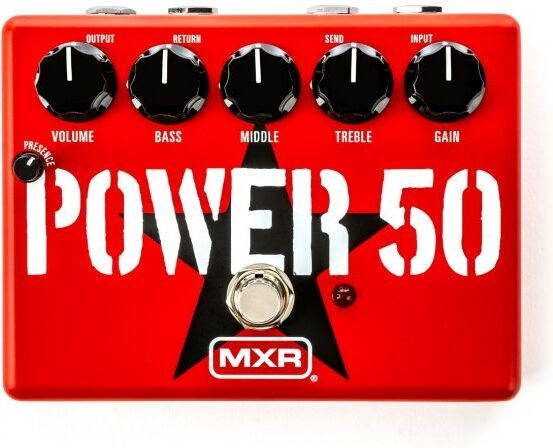 MXR kitarripedaal Tom Morello Power 50 Overrive distortion pedaal
