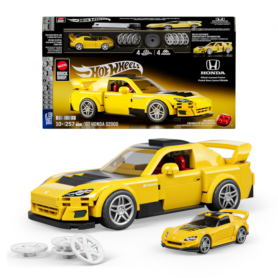 Hot Wheels Speed Series '07 Honda S2000 ehituskomplekt