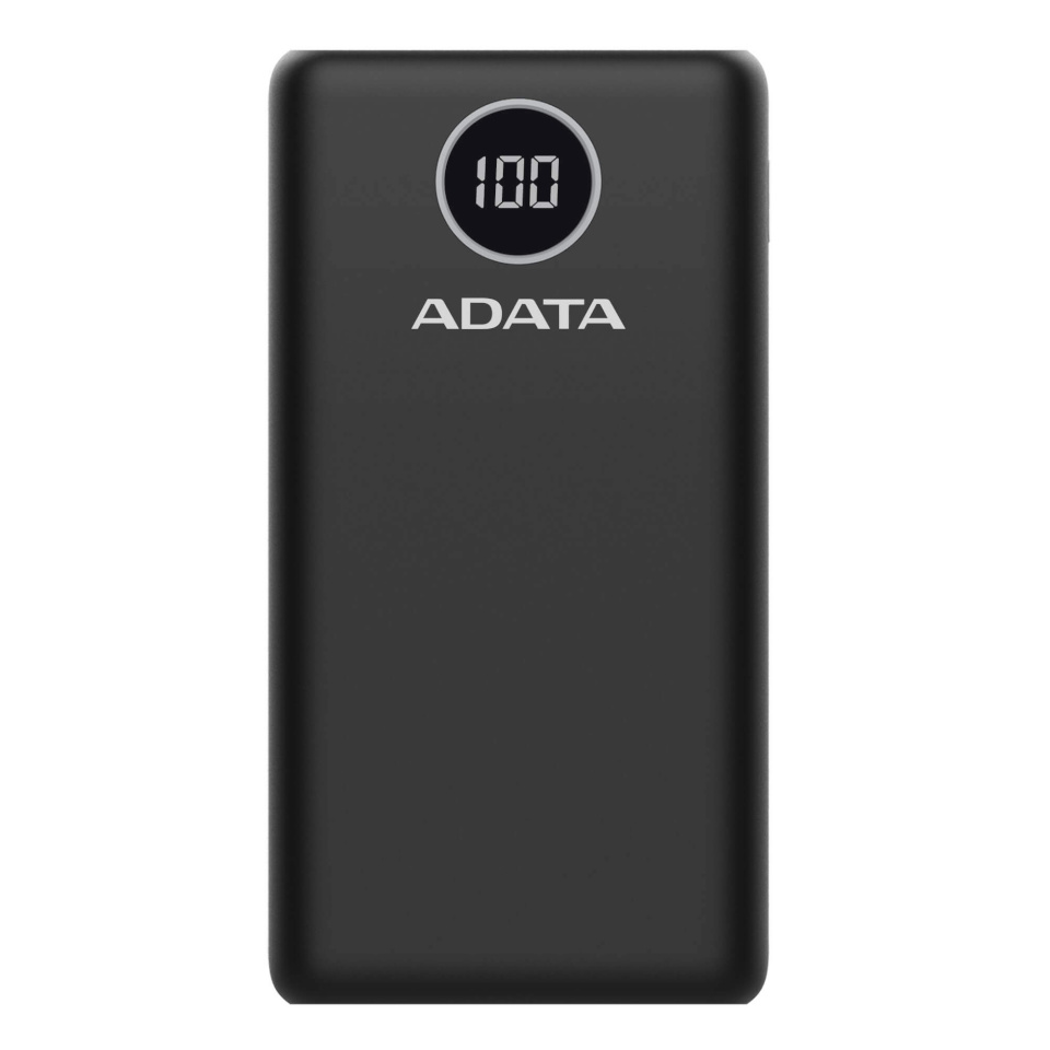 ADATA akupank AP20000QCD Power Bank 20000mAh (1x USB-C, 2xUSB, 1X microUSB), must
