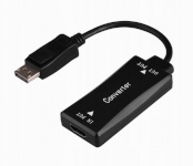 GEMBIRD A-HDMIF30-DPM-01 Active 4K 30Hz HDMI female to DisplayPort male adapter cable, 0.15 m, must