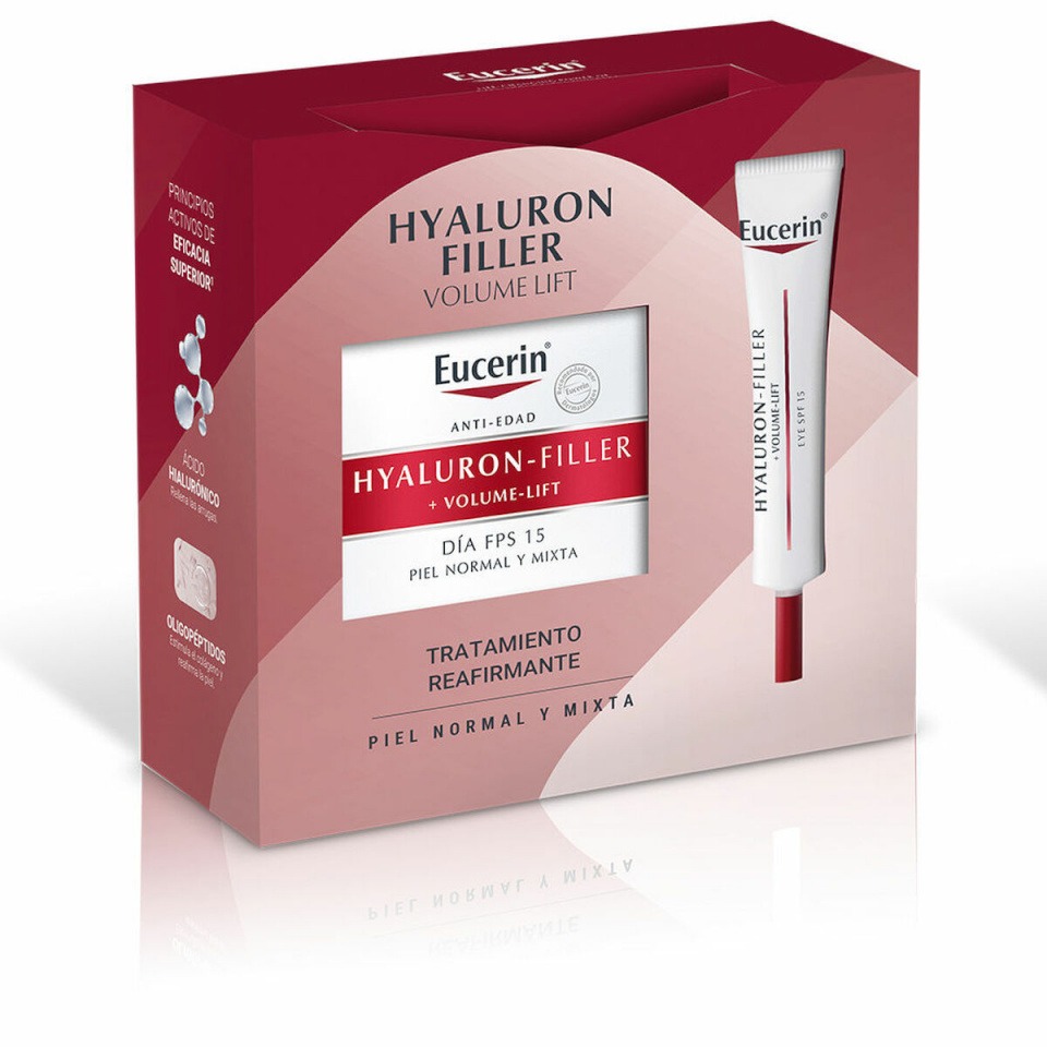 Eucerin Kosmeetika komplekt Hyaluron Filler Lift Día Piel Normal 2-osaline
