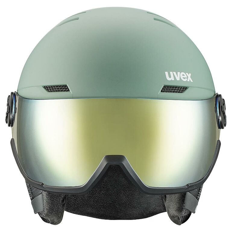uvex suusakiiver narciarski Wanted Visor 58-61cm L roheline
