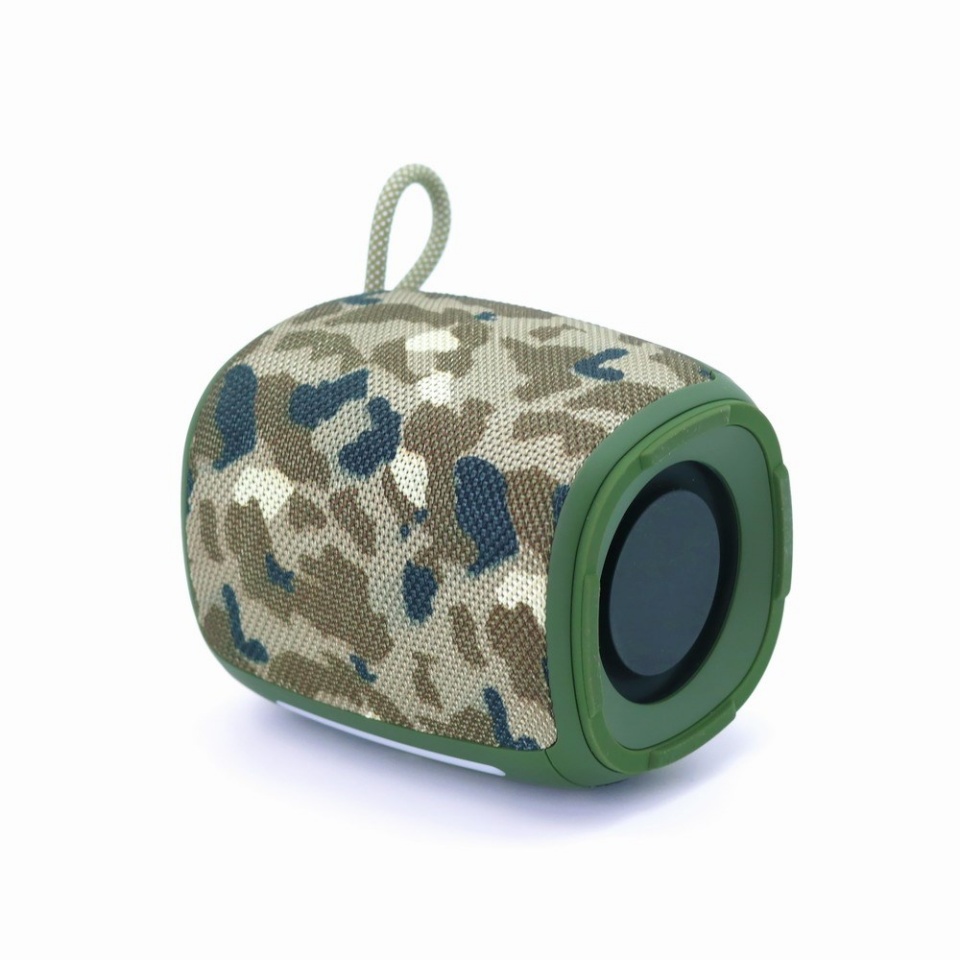 Gembird kõlarid SPK-BT-LED-03-CM portable Bluetooth speaker with RGB LED Light Camo 5W