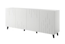 Cama Meble puhvetkapp BARI chest of drawers 200x42x82 valge matt