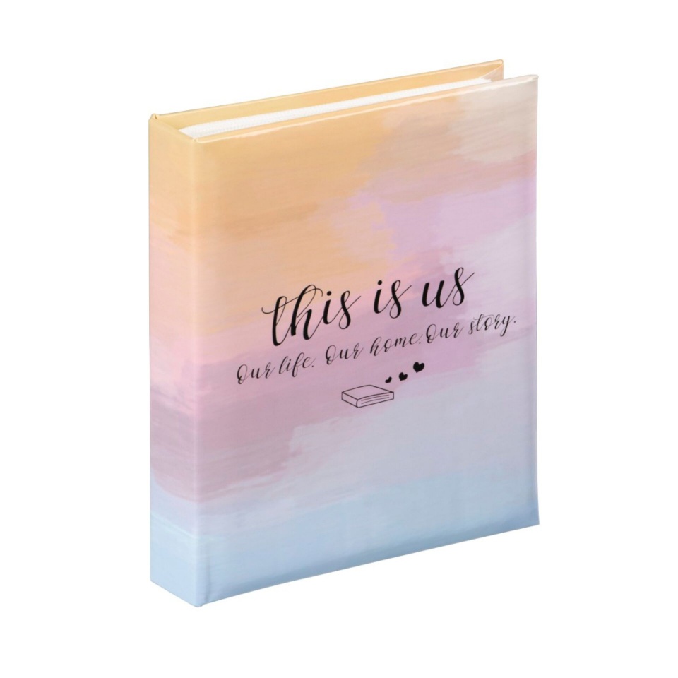 Hama fotoalbum Letterings US 10x15 for 40 fotot Einsteck 3895