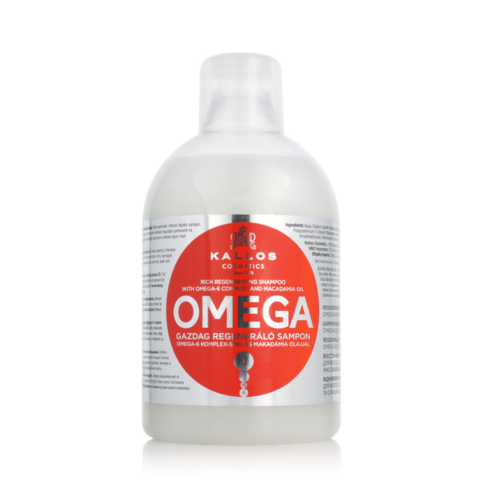 Kallos šampoon Omega 1000ml, naistele