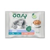 Oasy kassitoit Chunks in Gravy Multipack Fish Selection, 4x85g