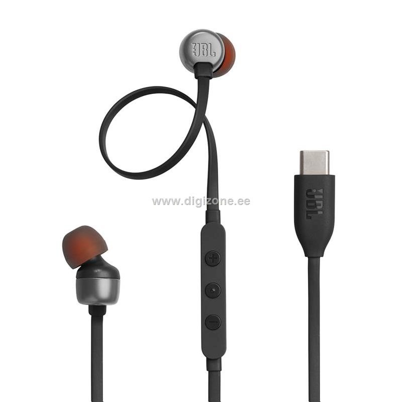 JBL kõrvaklapid JBLT310CBLK In-Ear, must