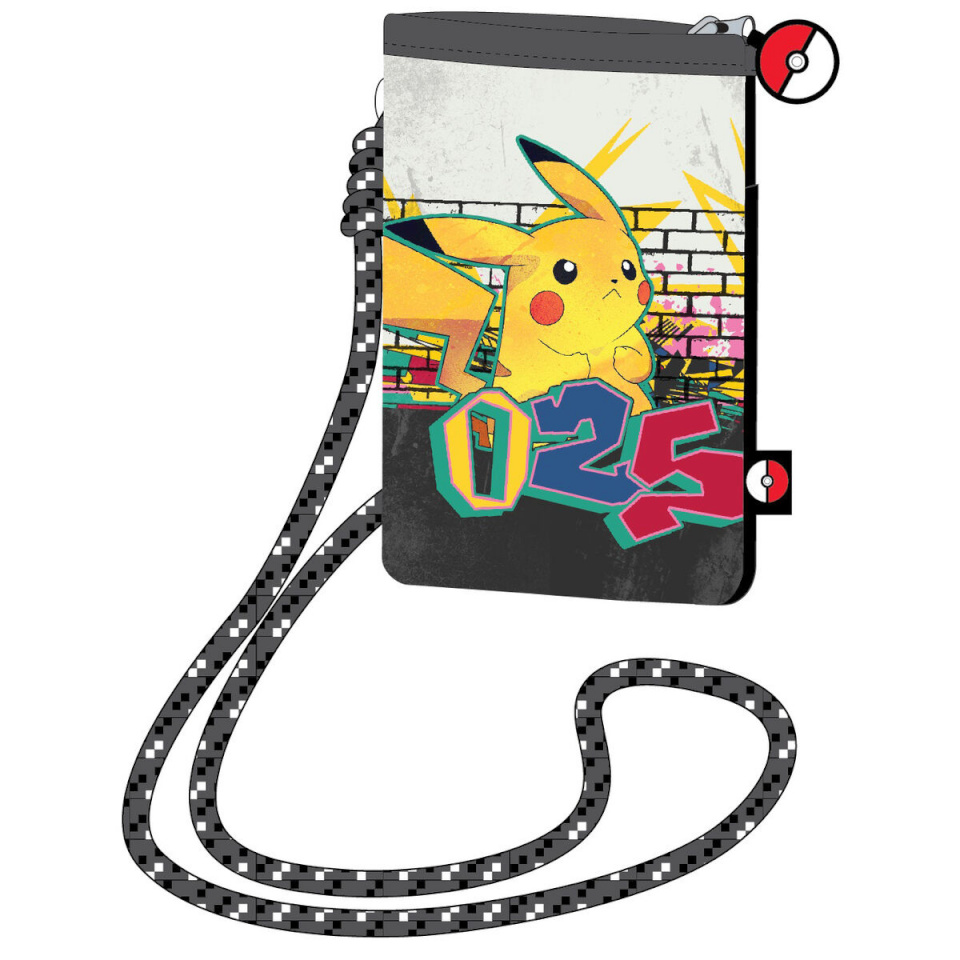 Pokémon Mobiiltelefoni kott Pikachu Mitmevärviline