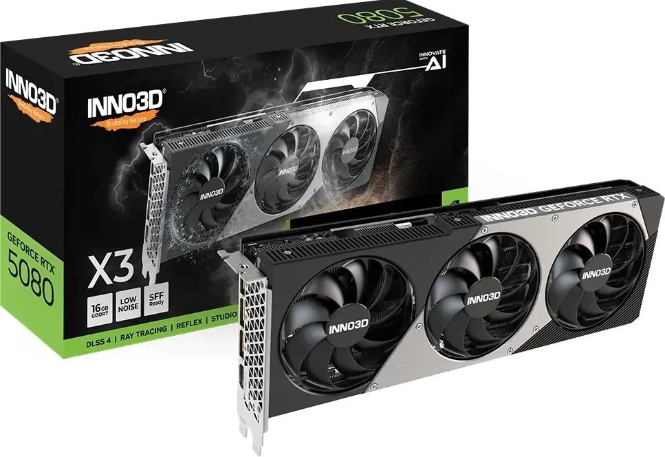 INNO3D videokaart nVidia GeForce RTX 5080 X3