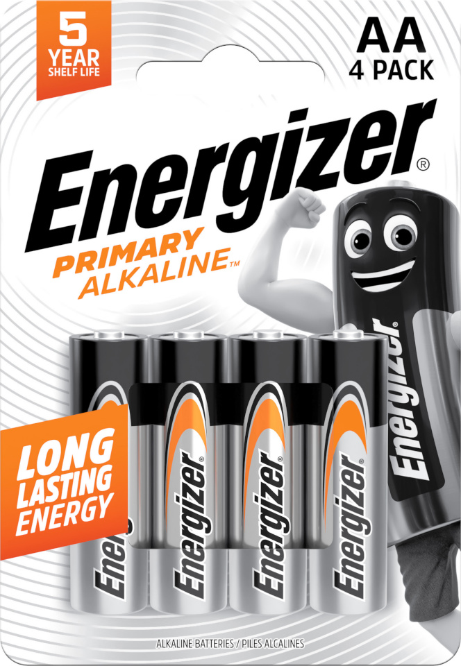 Energizer patarei Energizer Primary Alkaline AA CP4 EU
