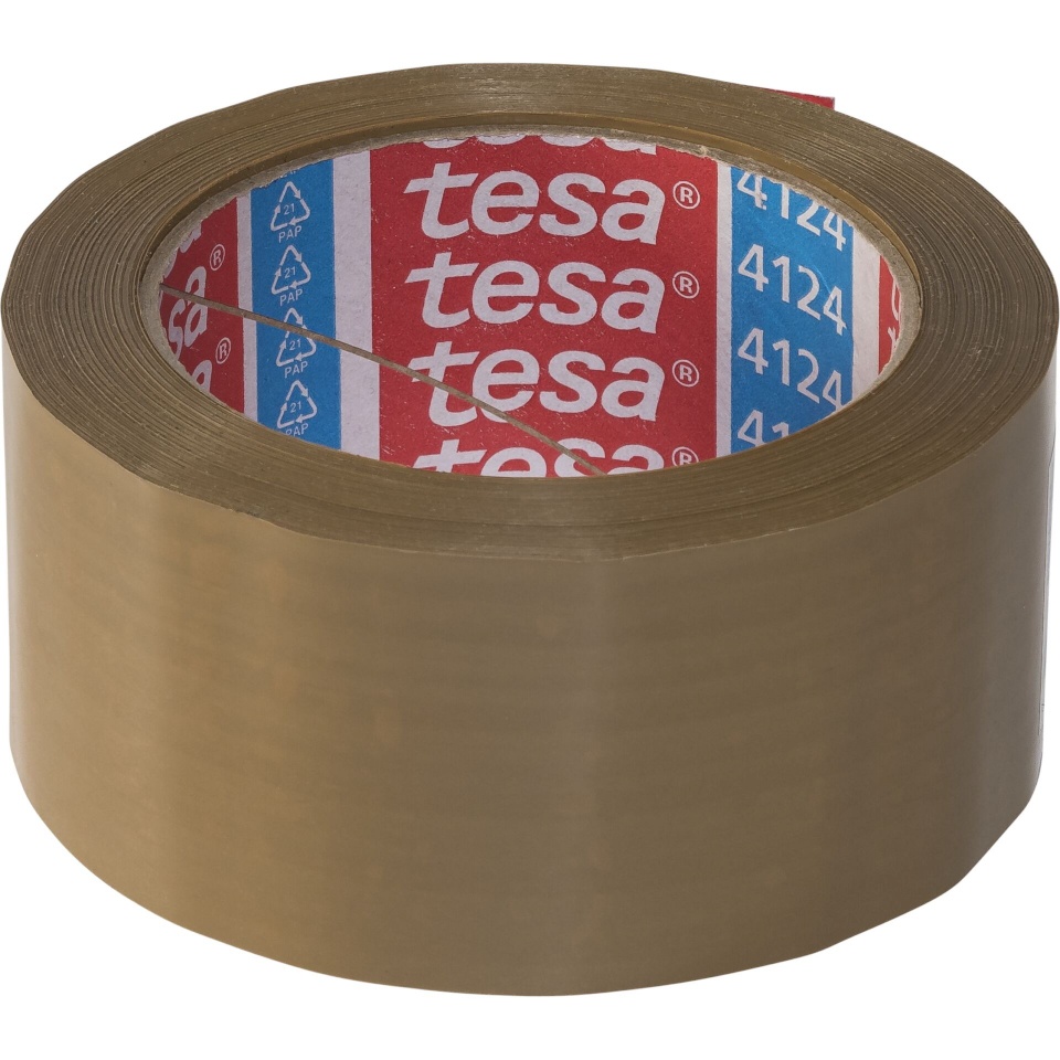 Tesa pakketeip Packaging Tape 66m x 50mm PVC pruun 04124