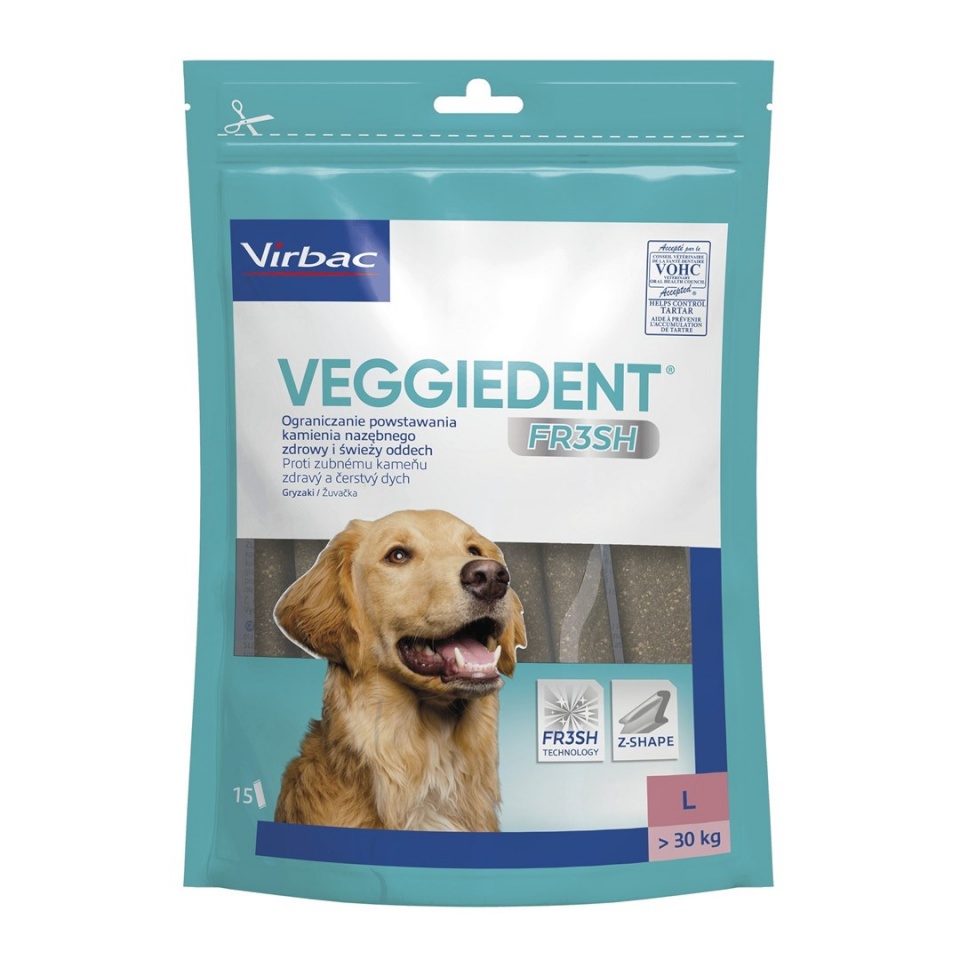 Virbac maius koerale Veggiedent Fresh, L, 502,5g