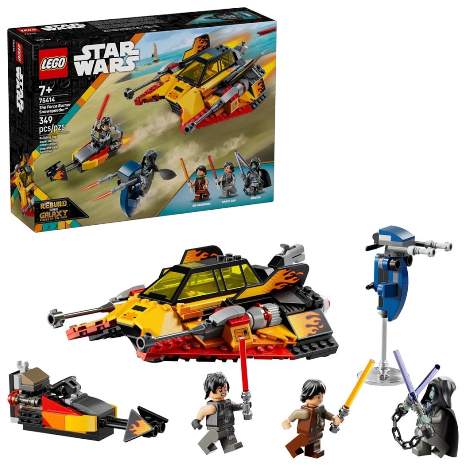 Lego klotsid STAR WARS 75414 The Force Burner Snowspeeder
