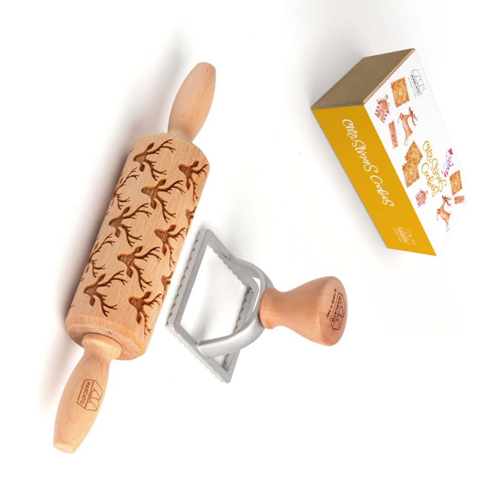 Marcato Christmas Cookies Set kollane