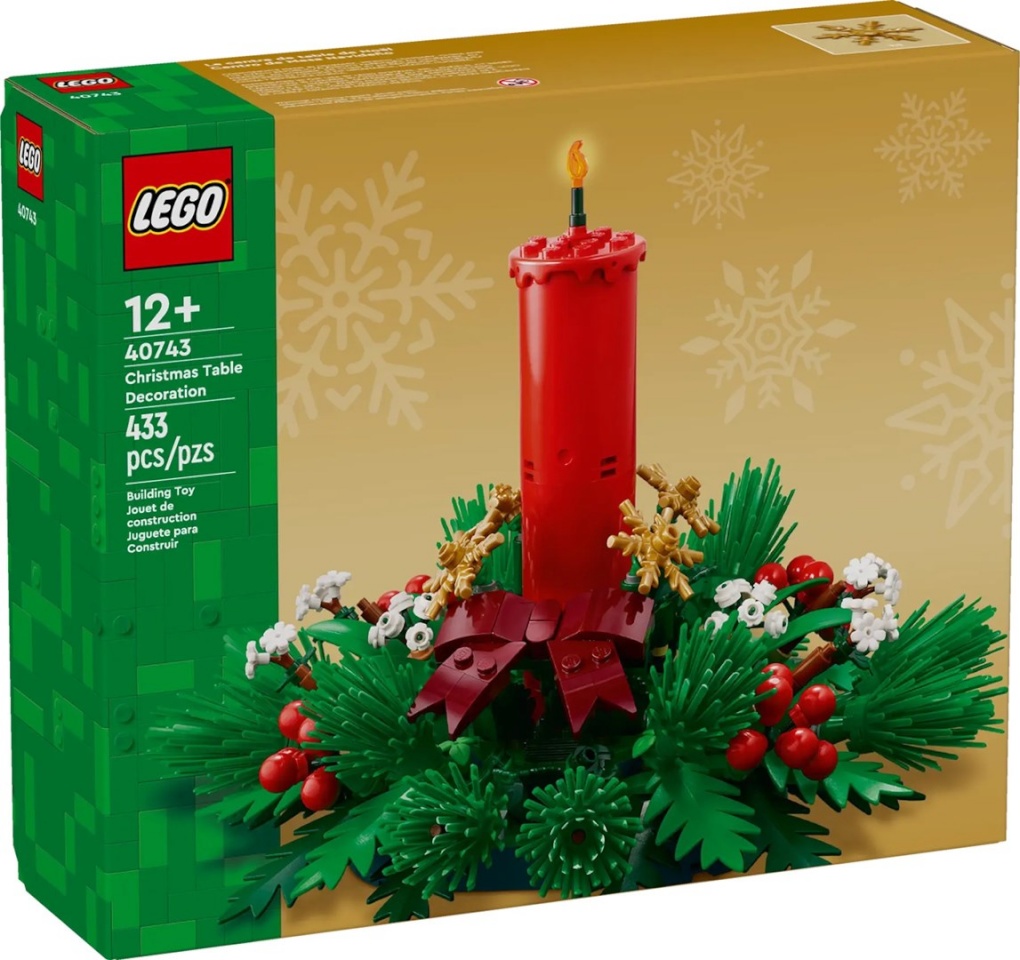 Lego klotsid 40743 Christmas Table Decoration