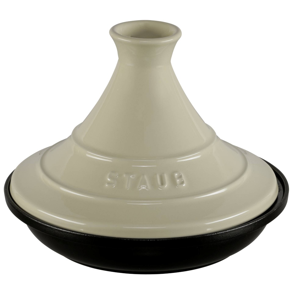 Staub ahjunõu Tajine Round Cast Iron, 20cm, beež