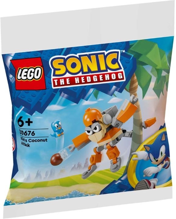 LEGO klotsid 30676 Sonic the Hedgehog Kikis Kokosnussattacke