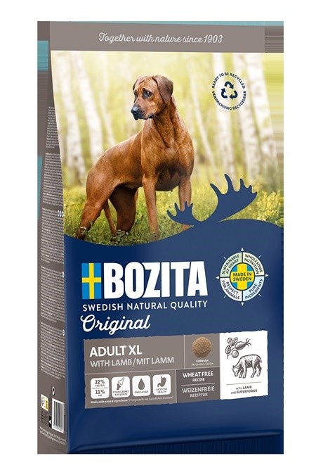 Bozita kuivtoit koerale Original Adult XL Lamb, 12kg