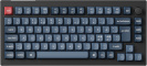Keychroni klaviatuur V1 Max QMK/VIA täielikult kokku pandud nupp 75% mehaaniline, Jupiter Brown lülitid